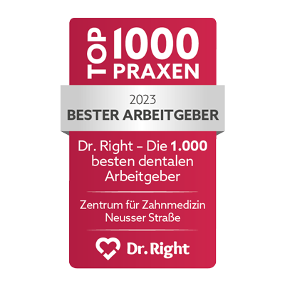 Zahnarztpraxis Zentrum für Zahnmedizin Neusser Str. gehört zu den Tp 1000 Praxen bei Dr. Right!